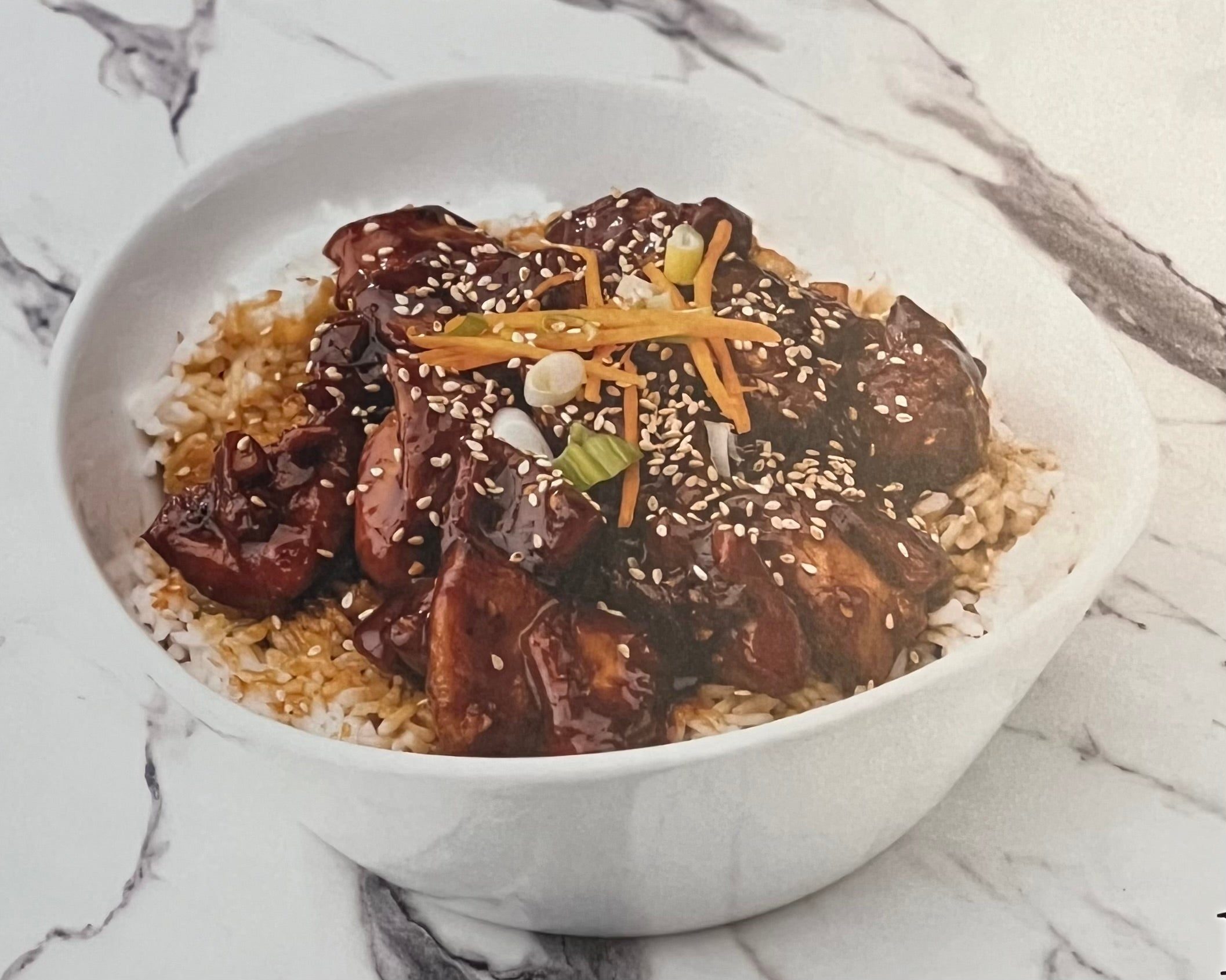 Spicy Chicken Teriyaki Bowl.