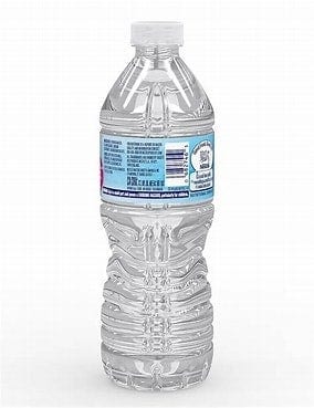 Water Bottle - Menu.